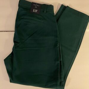 GAP Women's Dark Green Skinny Pants